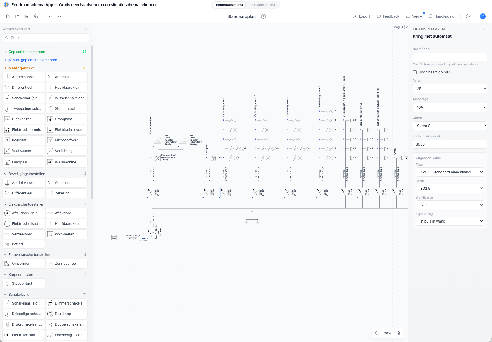 Comparatif : Trikker, AutoCAD, Visio et la Schéma Unifilaire app